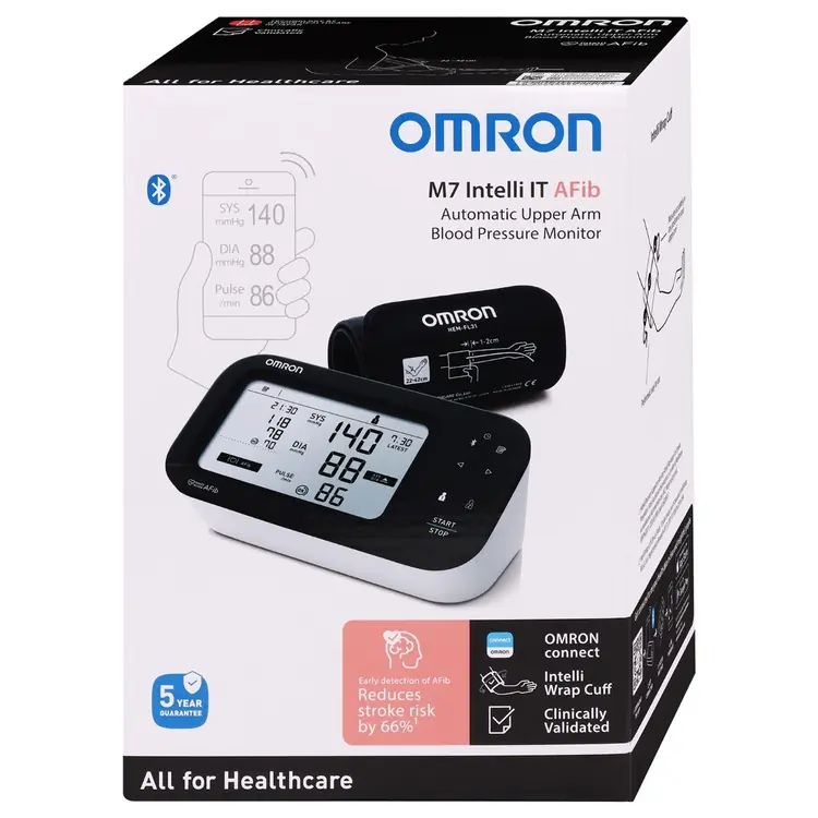 Omron M7 Intelli IT AFib tlakomjer za nadlakticu, 1 komad