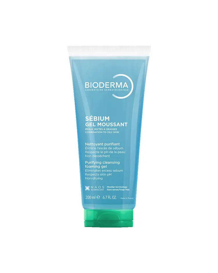 Bioderma Sebium Gel moussant, 200 ml
