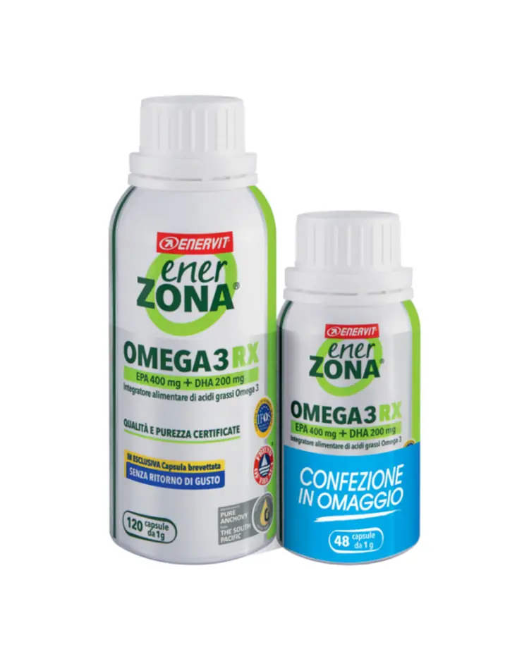 Enerzona Omega 3 RX 1000mg 120+48 Caps. 120 + 48