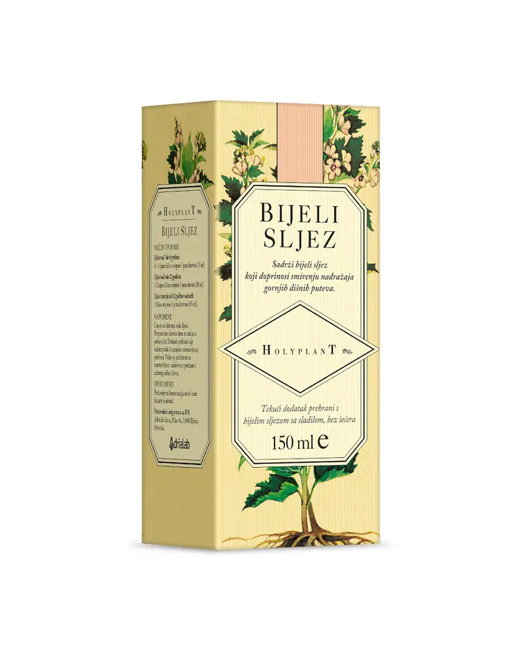 Holyplant bijeli sljez bez šećera, 150 ml