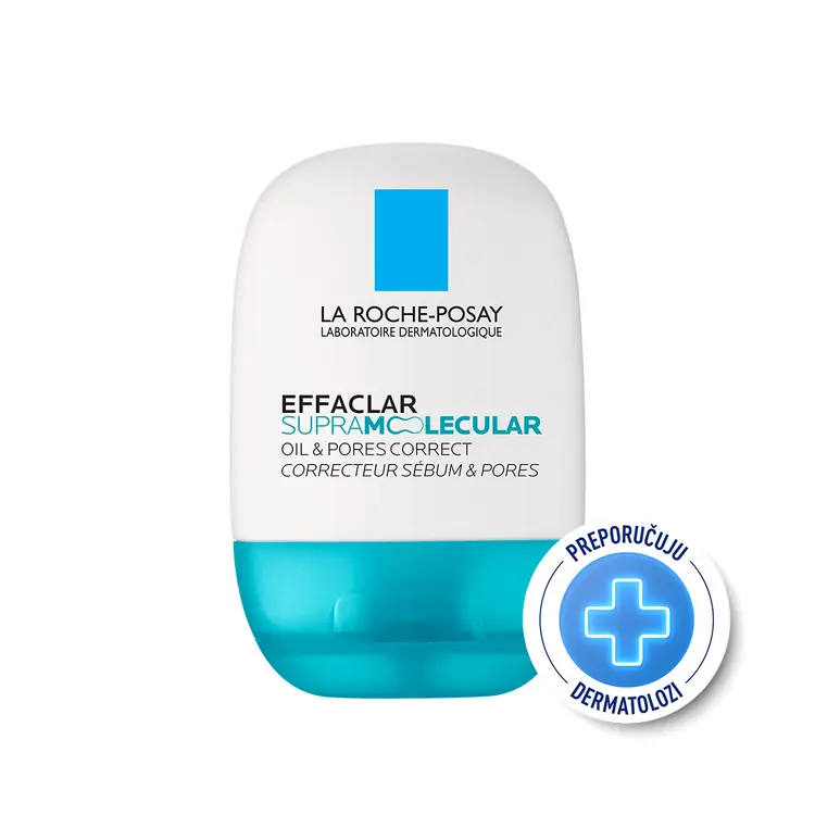 La Roche-Posay Effaclar Supramolecular gel za korekciju vidljivosti pora i viška sebuma, 40 ml