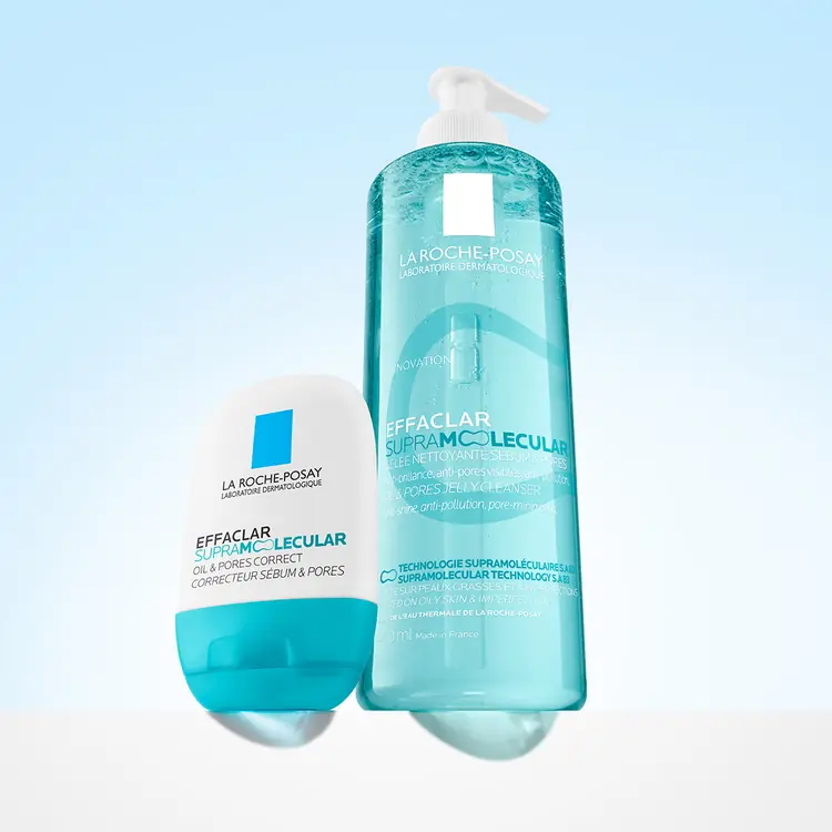 La Roche-Posay Effaclar Supramolecular gel za korekciju vidljivosti pora i viška sebuma, 40 ml