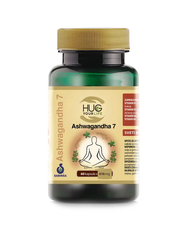 HUG Ashwagandha 7, 60 kapsula