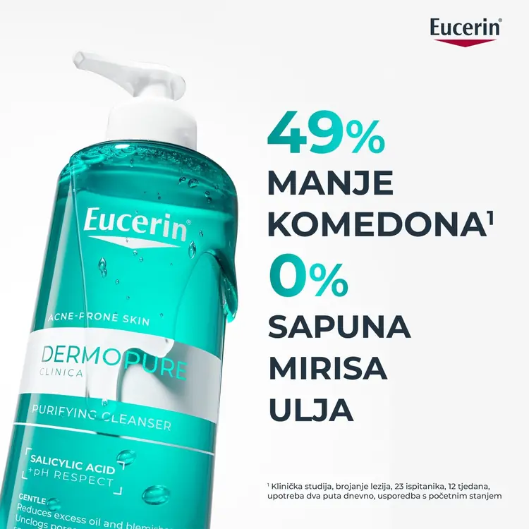 Eucerin DermoPure Clinical gel za čišćenje, 400 ml