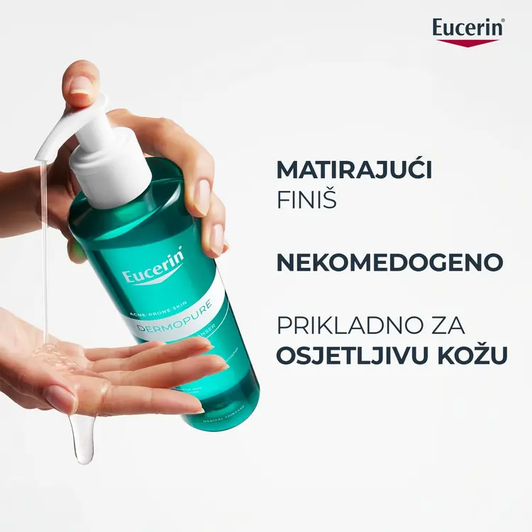 Eucerin DermoPure Clinical gel za čišćenje, 400 ml