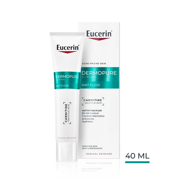 Eucerin DermoPure Clinical matirajući fluid, 40 ml