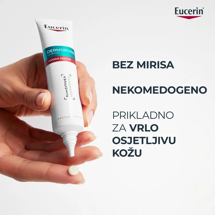 Eucerin Dermopure Clinical dopunska umirujuća krema, 40 ml