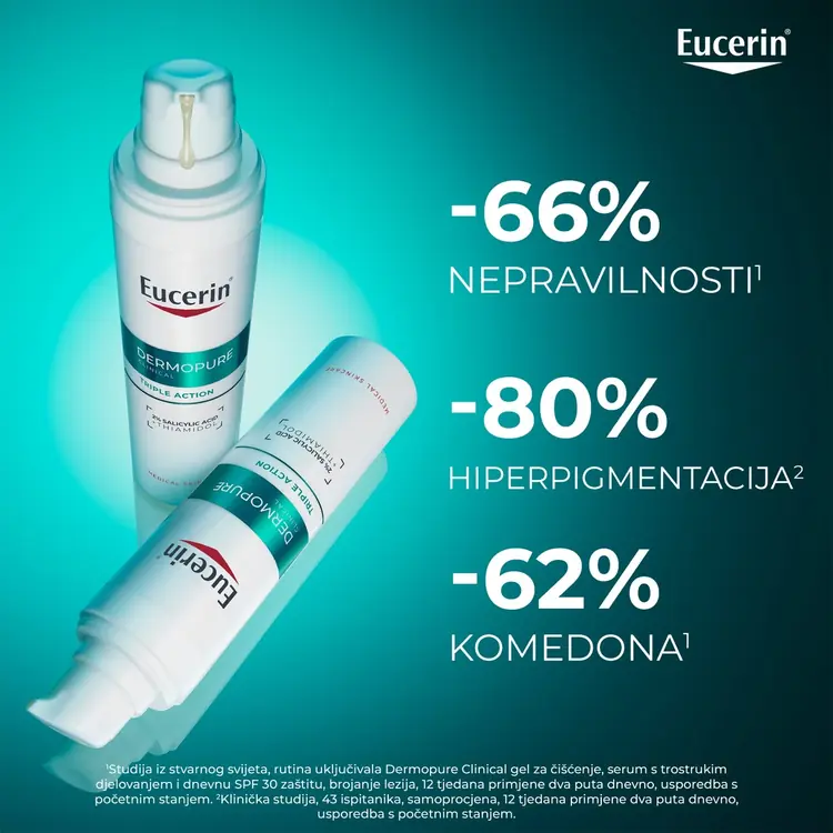 Eucerin DermoPure Clinical serum s trostrukim djelovanjem, 40 ml