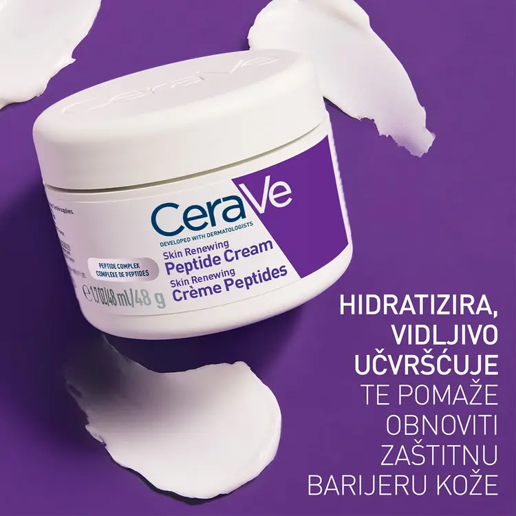 CeraVe Obnavljajuća krema s kompleksom peptida, 48ml