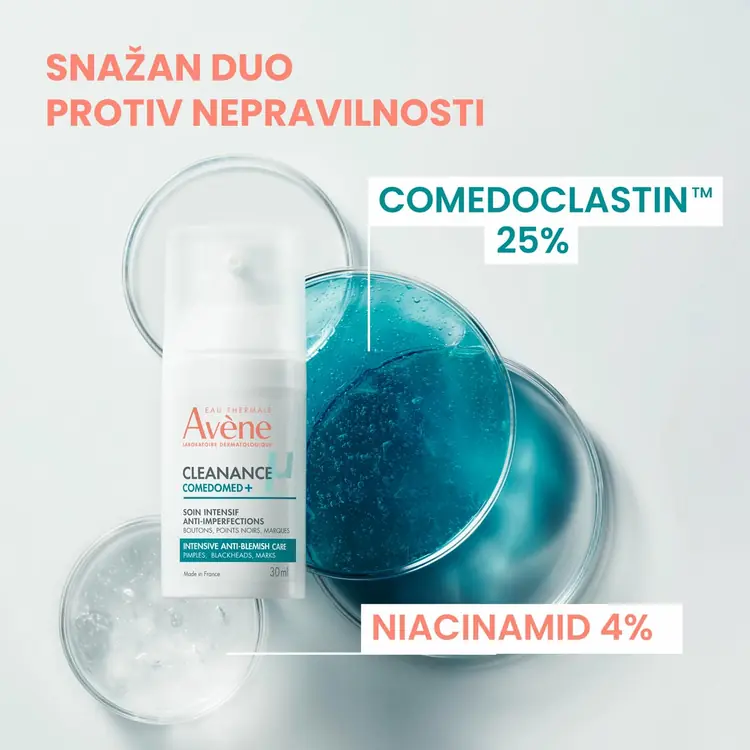 Eau Thermale Avène CLEANANCE COMEDOMED+
Intenzivna njega protiv nepravilnosti, 30 ml