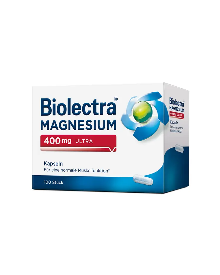 Biolectra Magnezij 400 mg Ultra, 100 kapsula