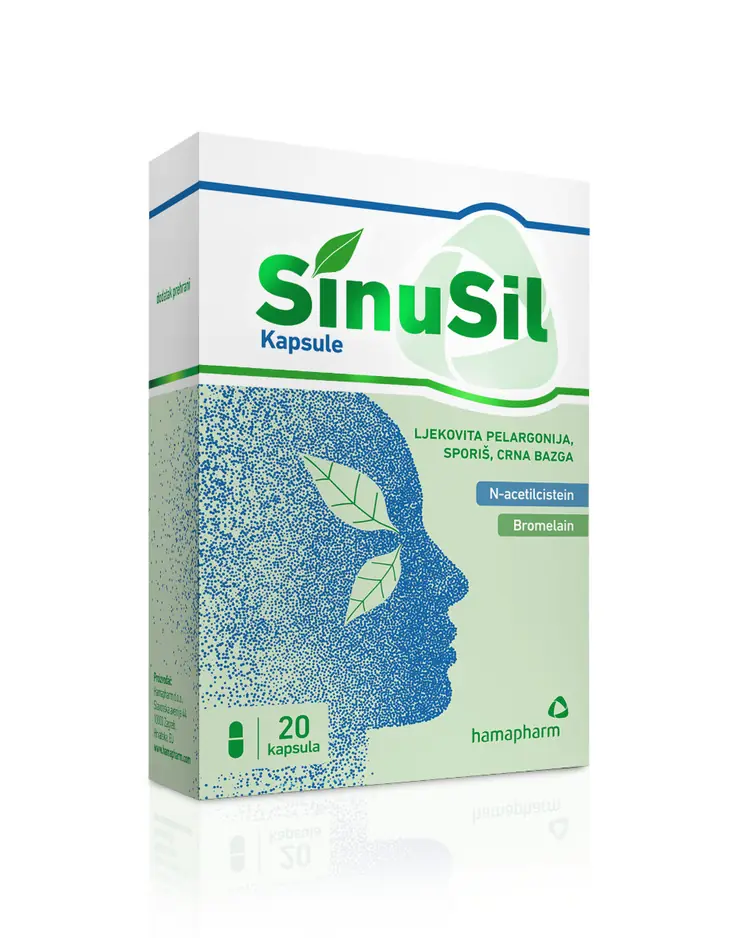 Hamapharm SinuSil, 20 kapsula
