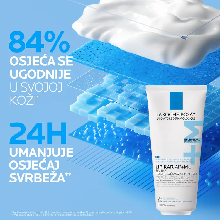 La Roche-Posay Lipikar Baume AP+MAX, 200 ml