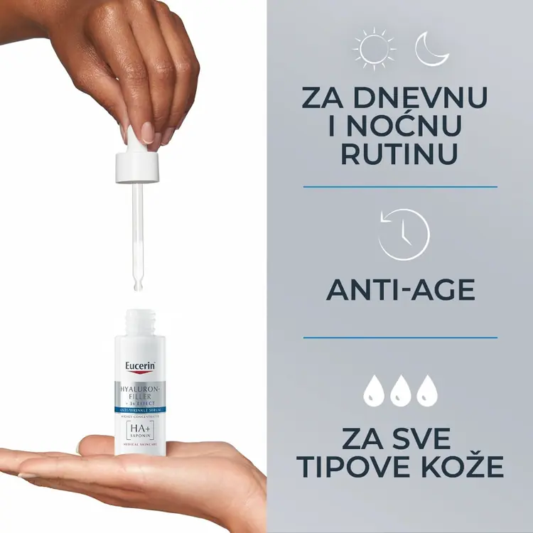 Eucerin Hyaluron-Filler koncentrirani serum protiv bora, 30 ml