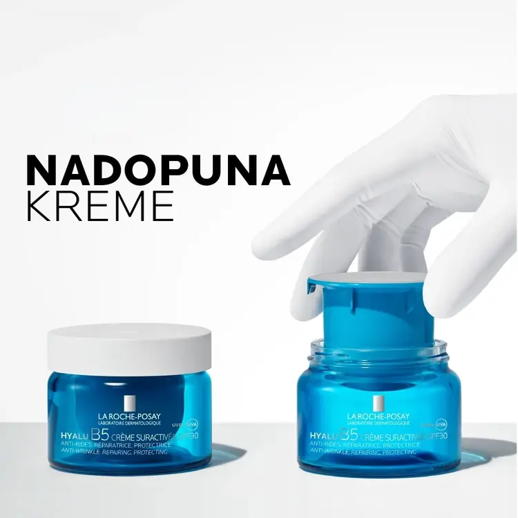 La Roche-Posay Hyalu B5 Visokoučinkovita krema SPF30, dopuna 50 ml