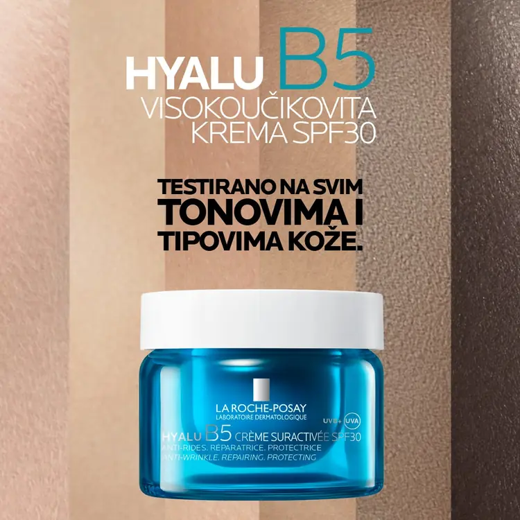 La Roche-Posay Hyalu B5 Visokoučinkovita krema SPF30, dopuna 50 ml
