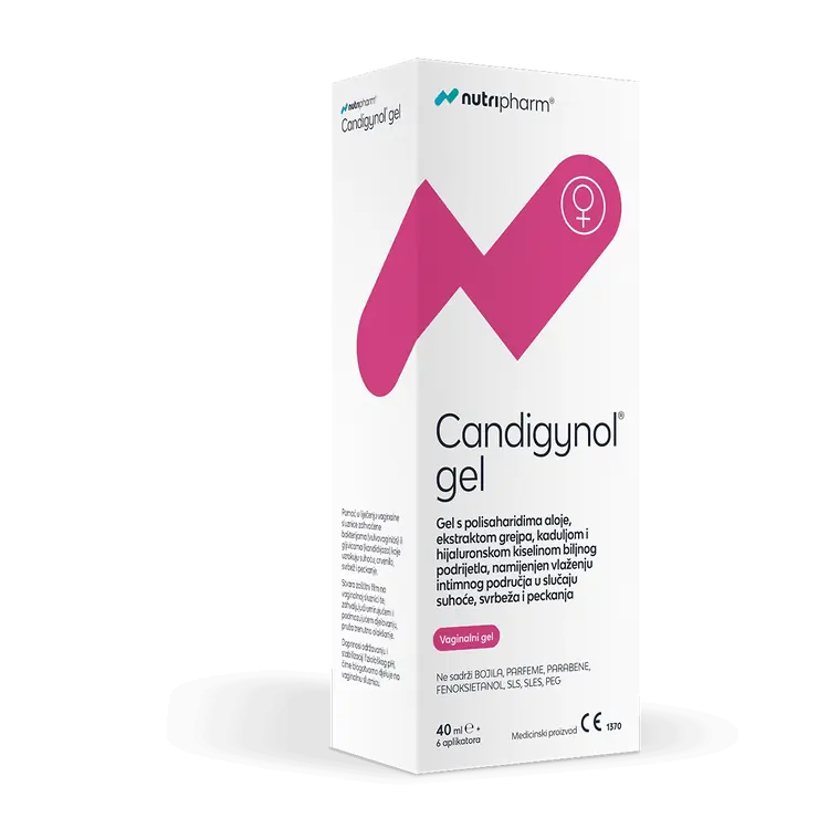 Nutripharm® Candigynol® gel, 40 ml + 6 aplikatora