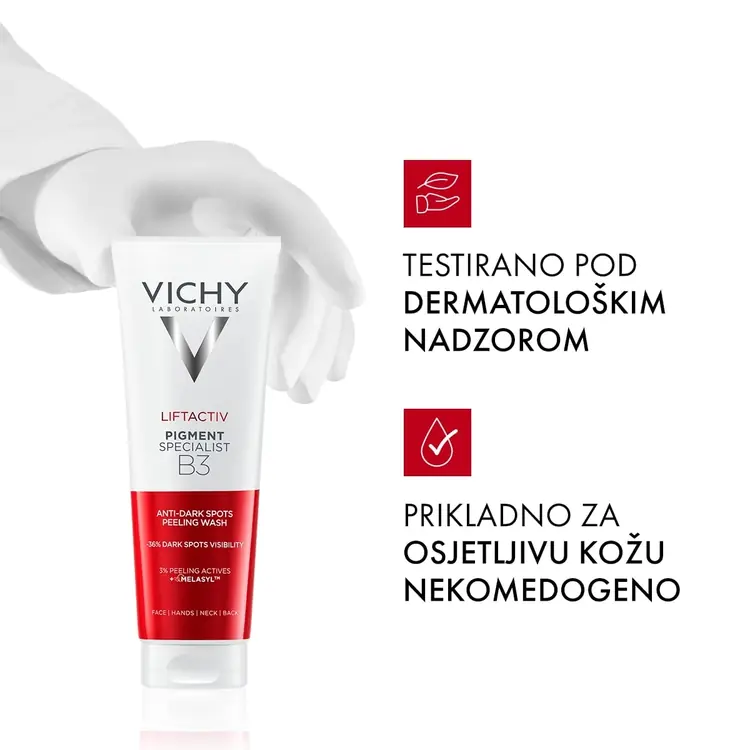 Vichy Liftactiv Pigment Specialist B3 Piling gel protiv tamnih mrlja, 125 ml