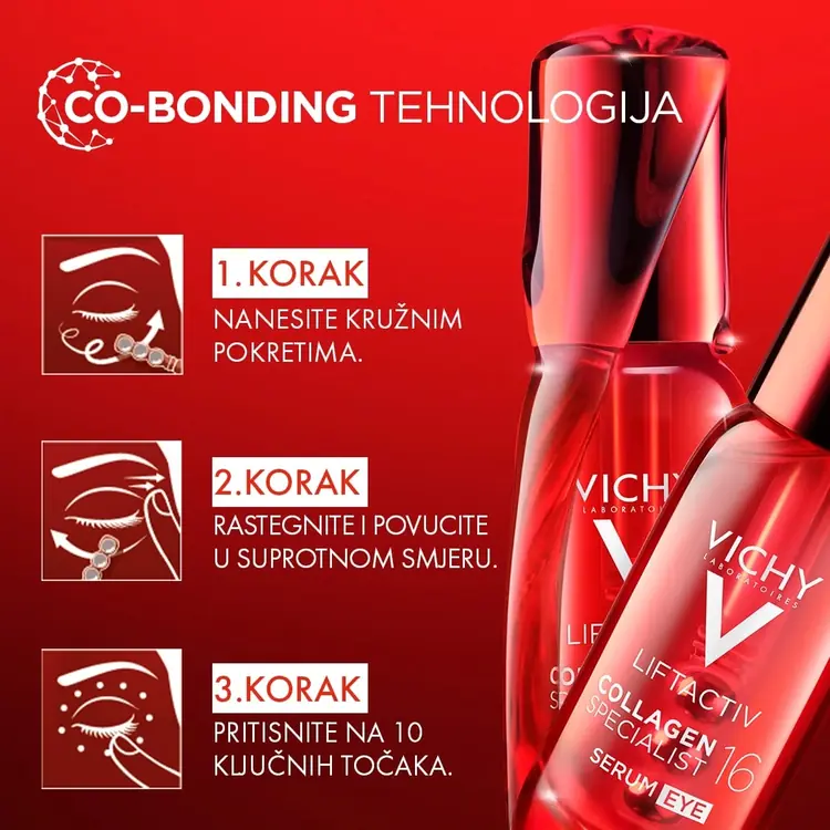 Vichy Liftactiv Collagen Specialist 16 serum za oči, 15 ml