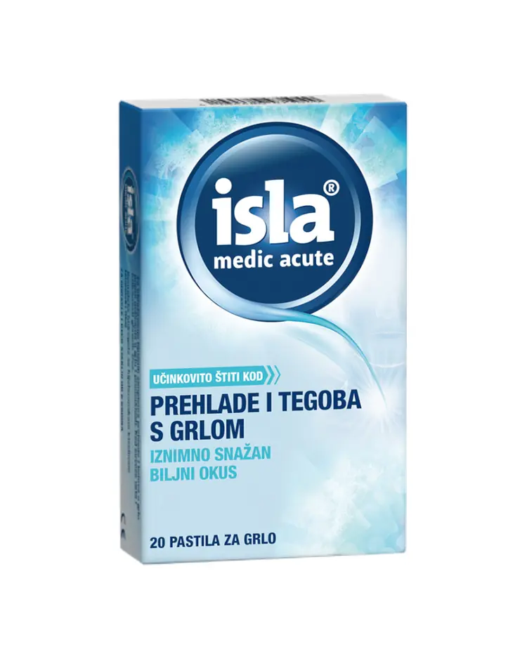Isla medic acute, 20 pastila
