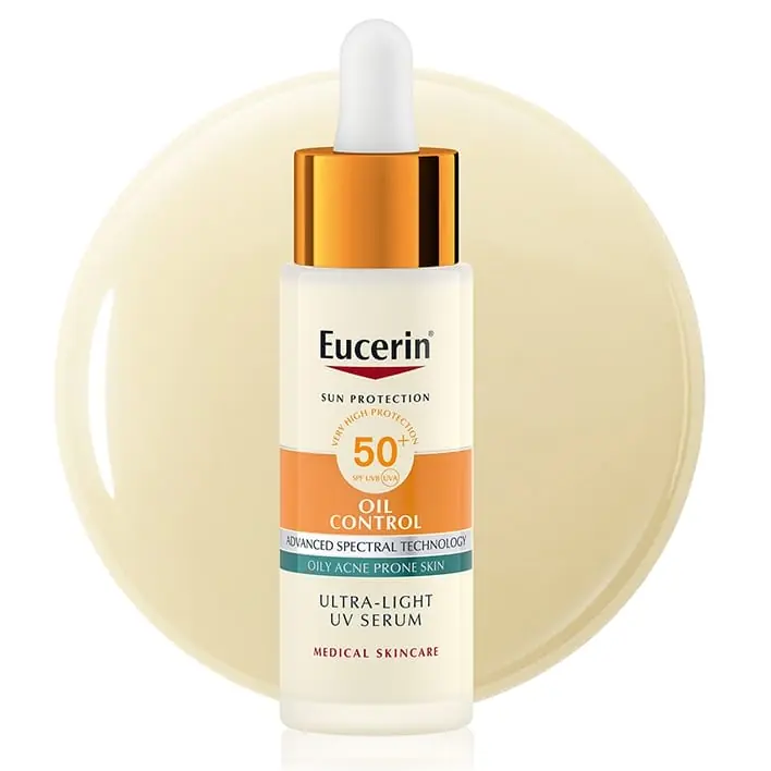 Eucerin Sun Oil Control UV serum za zaštitu kože lica od sunca SPF 50+, 30 ml
