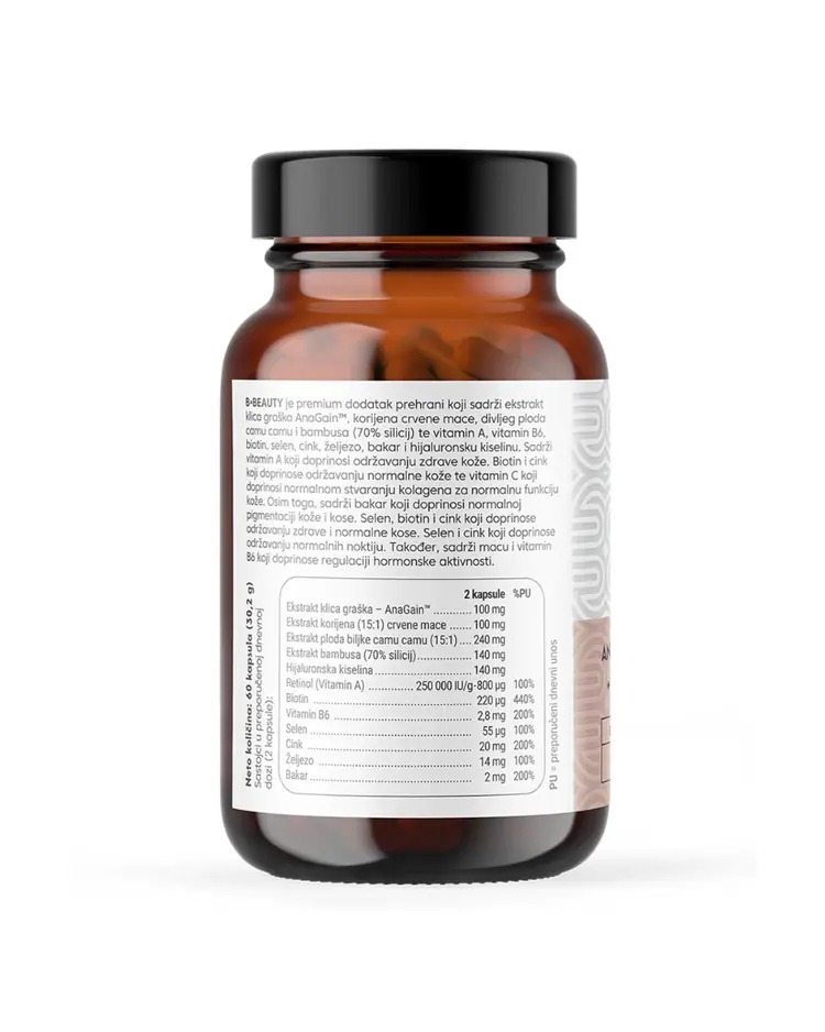 Bioandina B-Beauty, 60 kapsula