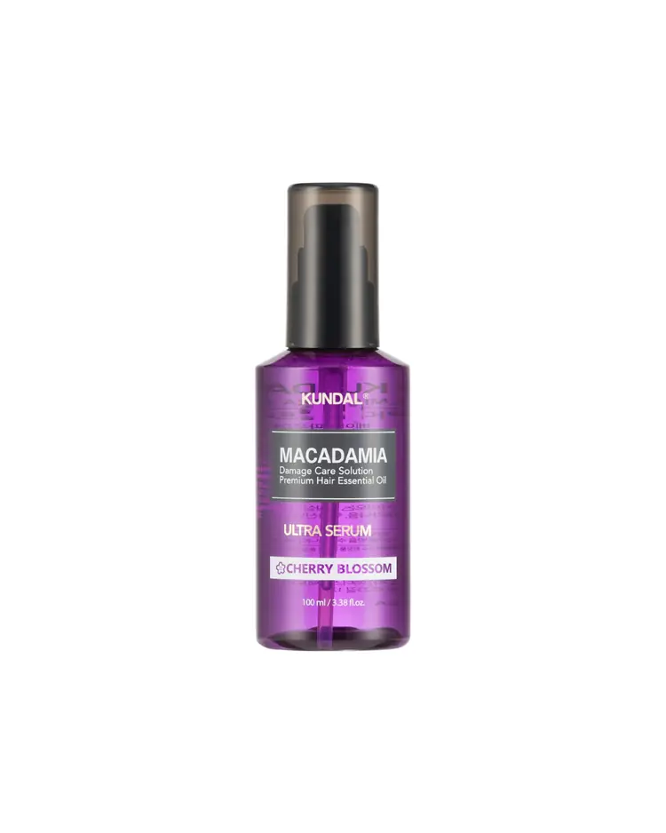 Kundal Macadamia Ultra Hair Serum, Cherry Blossom, 100 ml