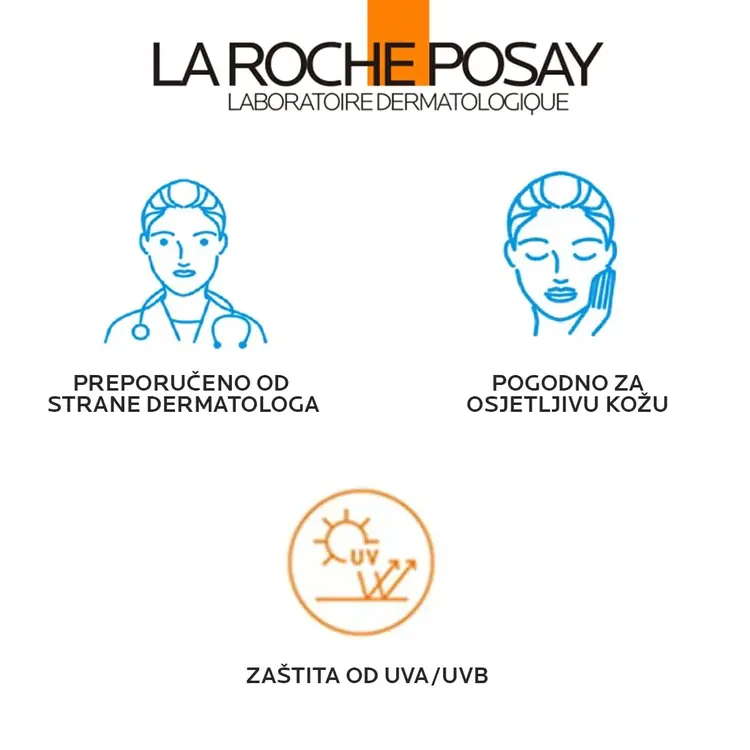 La Roche-Posay ANTHELIOS UV SPORT NEVIDLJIV OSVJEŽAVAJUĆI SPREJ ZA ZAŠTITU OD SUNCA SPF50+, 200 ml