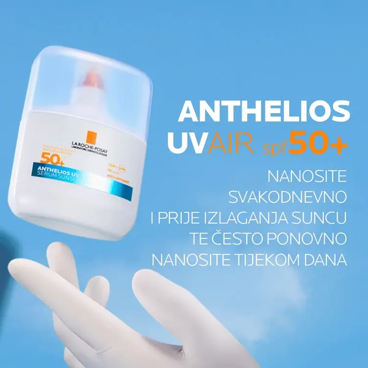 La Roche-Posay ANTHELIOS UVAIR DNEVNI SERUM ZA ZAŠTITU OD SUNCA SPF50+, 50 ml