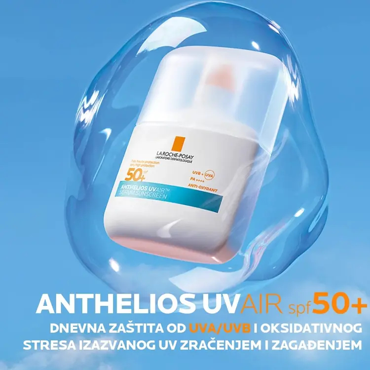 La Roche-Posay ANTHELIOS UVAIR DNEVNI SERUM ZA ZAŠTITU OD SUNCA SPF50+, 50 ml