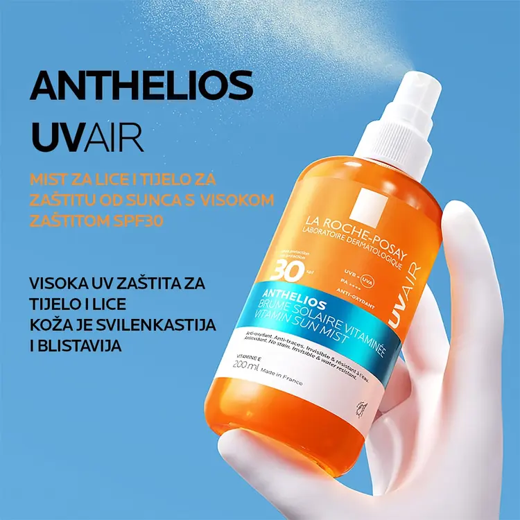 La Roche-Posay ANTHELIOS MIST ZA ZAŠTITU OD SUNCA SPF30, 200 ml