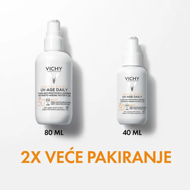 Vichy Capital Soleil UV-Age Face SPF 50+ MAXI format 80ml