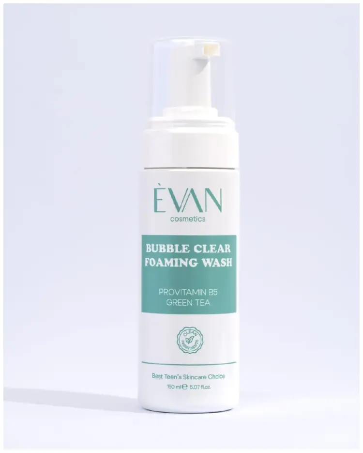 Evan Bubble Clear Foaming Wash, Zelena 150 ml
