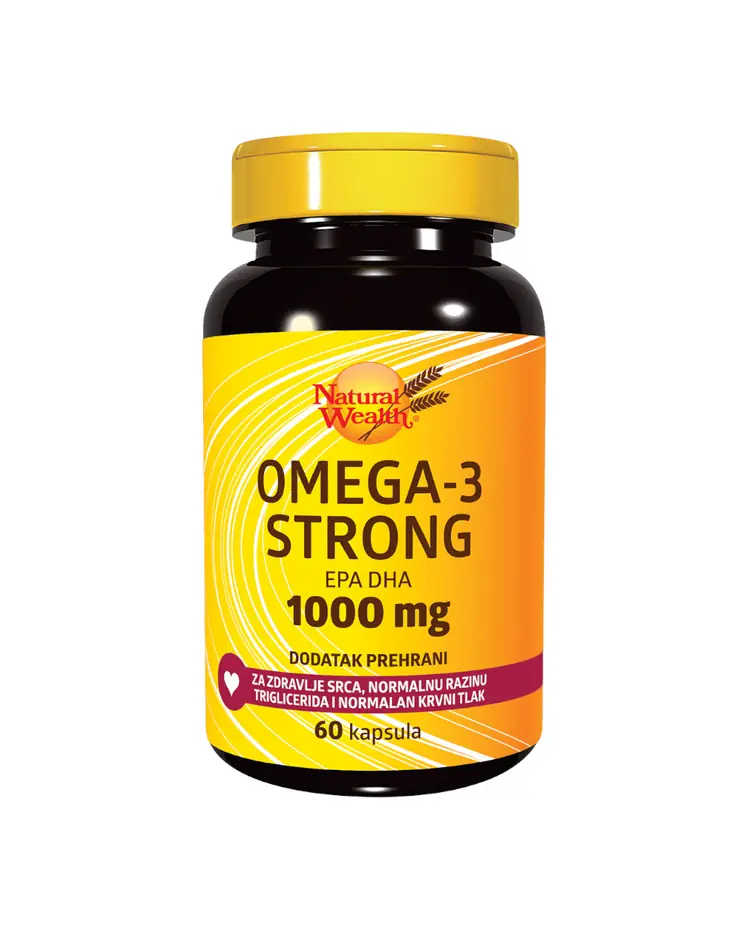 Natural Wealth Omega-3 Strong, 60 kapsula
