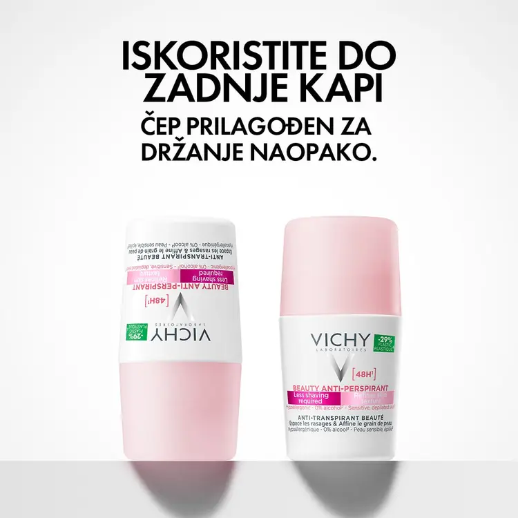 Vichy Dezodorans roll-on Beauty antiperspirant, 50 ml
