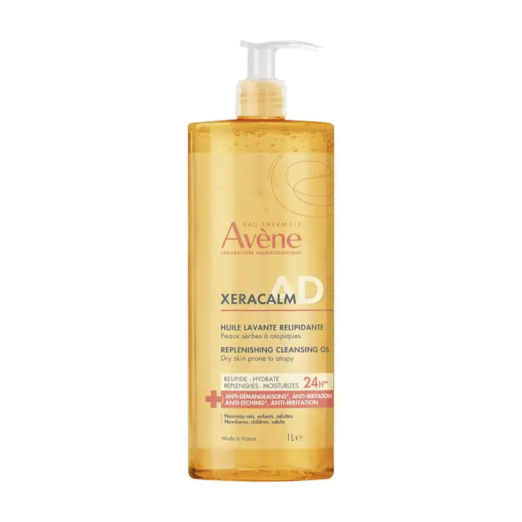 Avène XeraCalm A.D relipidirajuće ulje za čišćenje, 1 L
