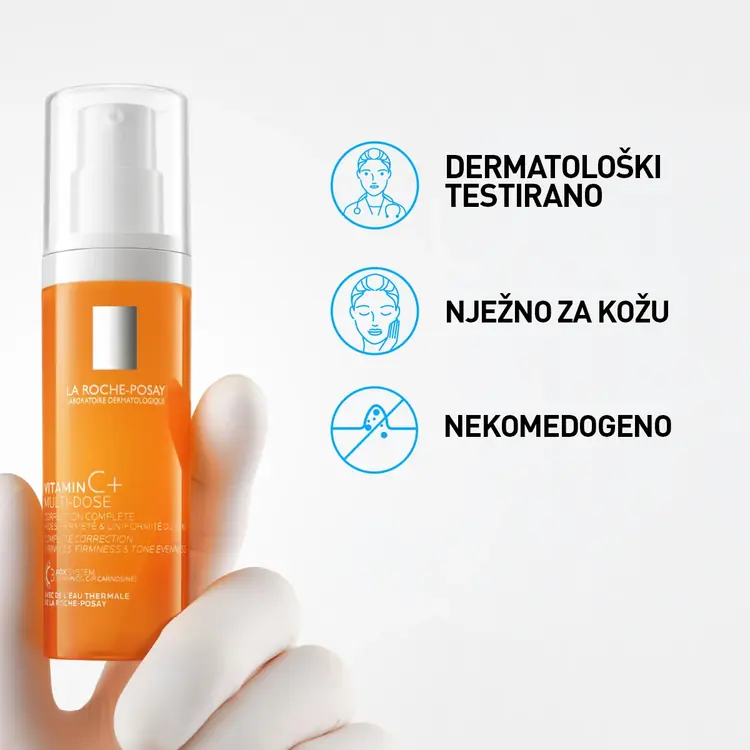 La Roche-Posay Vitamin C+ Multi-Dose korektivna njega za čvrstoću i ujednačenost tena, 40 ml