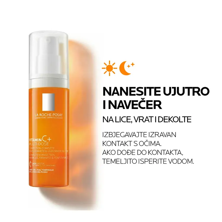 La Roche-Posay Vitamin C+ Multi-Dose korektivna njega za čvrstoću i ujednačenost tena, 40 ml