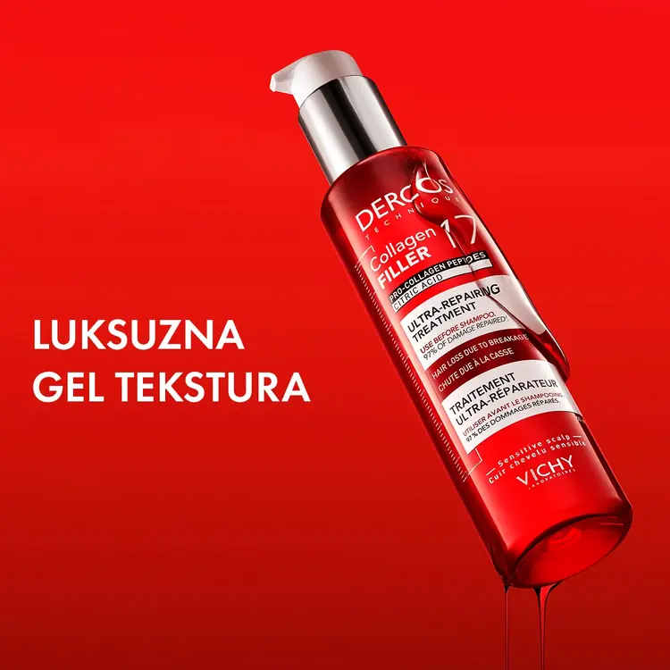 Vichy Dercos Collagen 17 Filler Ultra-obnavljajući tretman, 150 ml