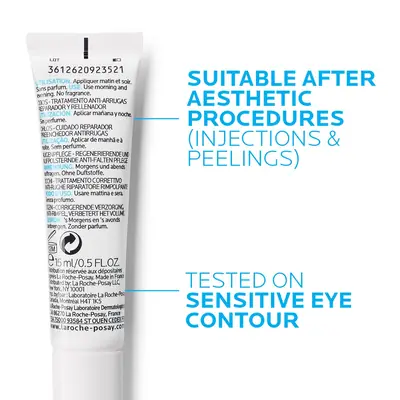 La Roche-Posay Hyalu B5, krema za oči protiv bora, 15 ml
