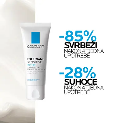 La Roche-Posay Toleriane Sensitive Riche
smirujuća hidratantna njega  40 ml