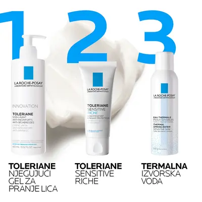 La Roche-Posay Toleriane Sensitive Riche
smirujuća hidratantna njega  40 ml