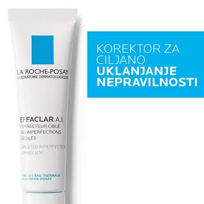 La Roche-Posay Effaclar A.I. korektor za ciljano uklanjanje nepravilnosti 15 ml