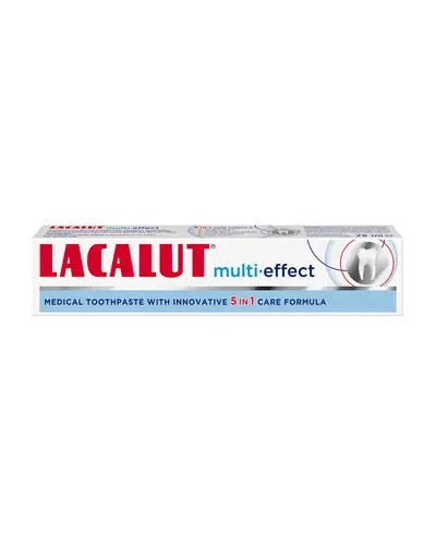 Lacalut Multi-effect zubna pasta 75 ml tuba