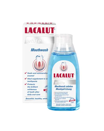 Lacalut White otopina za ispiranje usta 300 ml bočica