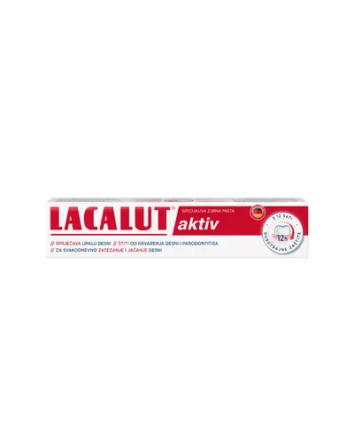 Lacalut Aktiv zubna pasta 75 ml tuba