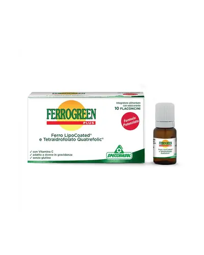 Specchiasol Ferrogreen 10 bočica od 8 ml
