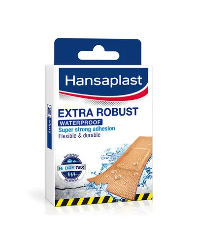 
Hansaplast ekstra čvrst i vodootporan flaster od čvrstoga materijala 16 flastera