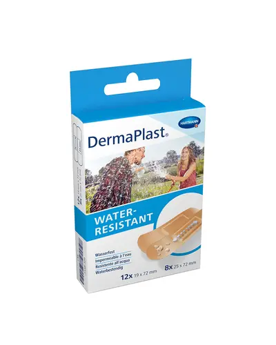 Flaster DermaPlast Water Resist, 2 veličine  20 flastera