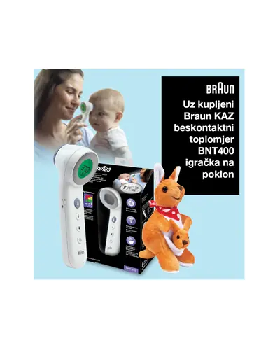 Braun BNT 400 digitalni toplomjer